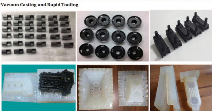 Transparent Silicone / PlasticVacuum Injection Moulding Custom Made