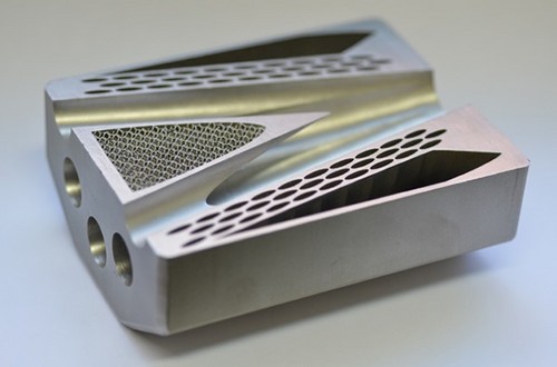 Aluminum Prototype 3D Metal Printing SLS Flexible High Rigidity