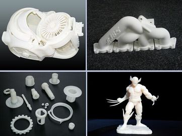 China White Plastic High Quality 3d Printing Service SLA Rapid Prototyping supplier