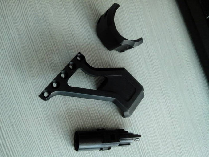 Hardness Prototype CNC Metal Machining With Polishing Clear Anodized , ISO Approved