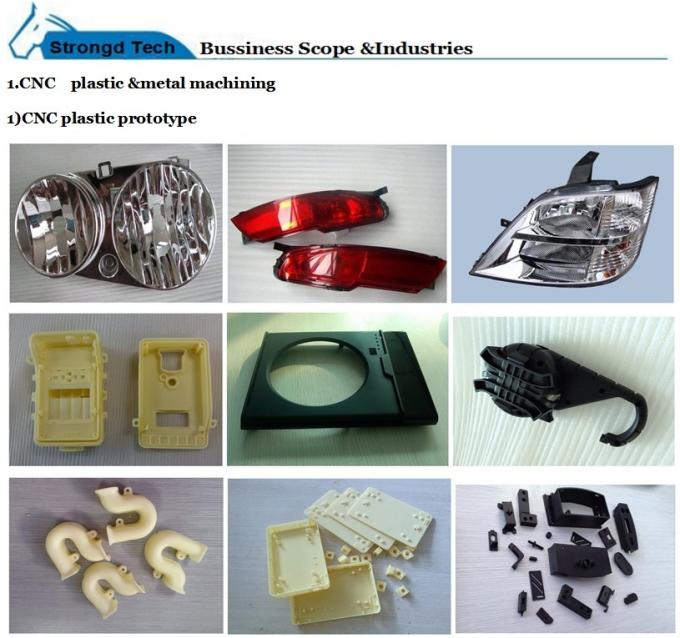 Electroplate Surface Precision Plastic Machining Silicone Rapid Prototyping