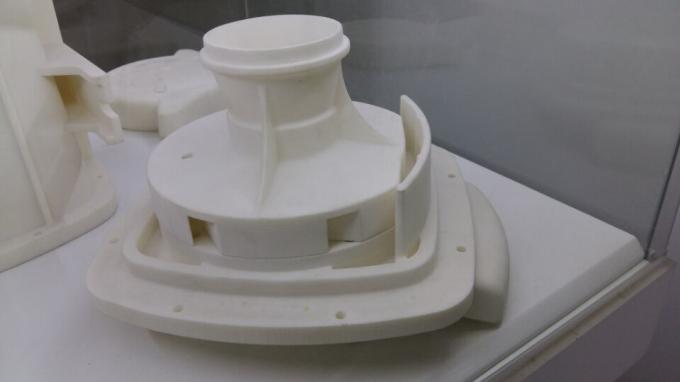 Customized White Nylon Parts With High Precision SLS 3D Printing Service