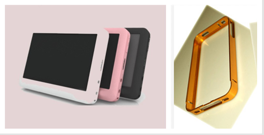 Professional Phone Cover Cnc Machined Plastic Parts With ABS Materials , OEM ODM Service