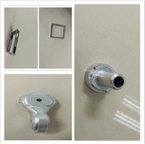 Painting Polishing CNC Metal Machining Aluminum Parts With 3D drawing , ISO9001 listed
