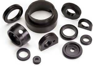 China Fast Prototype Cnc Machining High Precision Casting Rubber Parts supplier