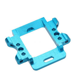 China anodize blue color cnc milling aluminum 6061 metal parts rapid prototype supplier